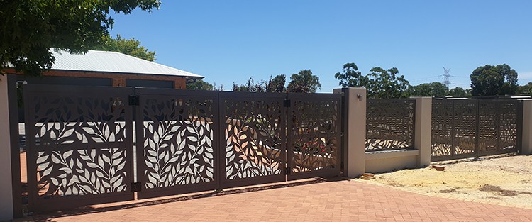 Laser cut fence gate (2)
